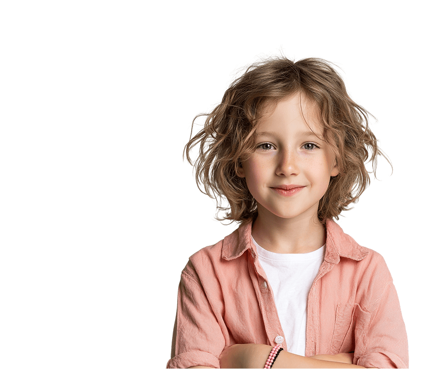 Девочка в розовом